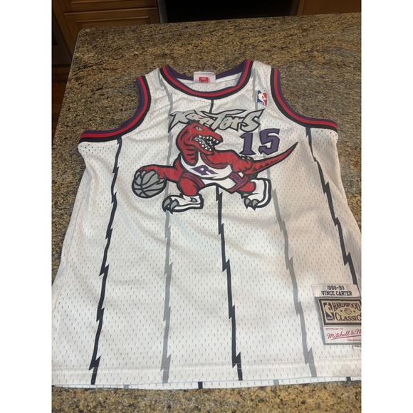 Mitchell & Ness Toronto Raptors Vince Carter Jersey 1998-99 Hardwood Classic L - Picture 1 of 10